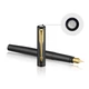 Ручка PARKER перьевая фирменная деловая, подарочная, Weiya XL Classic Black Gold Clip - изображение 7