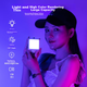 Ulanzi VL49RGB (белый) Магнитный полноцветный заполняющий свет, портативный светодиодный карманный светильник с двойной температурой для фотосъемки, беззеркальных камер, смартфонов, портретной съемки в помещении и спецэффектов. - изображение 9