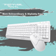 Комплект проводной A4Tech Fstyler F1512 USB Ivory - изображение 6