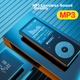 RUIZU X02 16GB MP3/MP4 музичний плеєр, відтворення без втрат якості по Bluetooth, портативний плеєр для студентів і любителів спорту, пристрій для читання електронних книг у форматі MP5, диктофон з шумозаглушенням - зображення 9