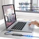 Док-станция Lenovo USB 3.0 с гигабитным Ethernet-адаптером RJ45, проводным сетевым адаптером-конвертером, USB-расширителем для ноутбука, USB-разветвителем Xiaoxin 4-в-1. - изображение 5