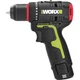 Электродрель WORX, 12 В, 40 Н, бесщеточная ручная дрель, литиевая аккумуляторная электрическая отвертка, пистолетная дрель, WU130X.1 (с одним аккумулятором) - изображение 2