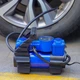 Цифровой двухцилиндровый автомобильный воздушный насос Jiaxide 0377-A, насос для накачивания шин с предустановленным давлением и функцией автоматического запуска/остановки. - изображение 7