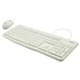 Комплект проводной Logitech MK120 USB UA Белый - изображение 4