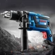Ударная дрель, электрическая дрель и шуруповерт BOSCH, трехдюймовая модель для сверления бетона, 750 Вт, GSB-16RE, сверхмощная. - изображение 7