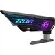 Поддержка видеокарт ASUS ROG XH01 Hercules, совместимость с GPU 4090, Aura Sync, регулировка без инструментов, магнитный индикатор уровня. - изображение 2
