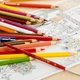 Кольорові олівці Faber-Castell, водорозчинні, 48 кольорів, набір для малювання вручну, професійне художнє приладдя для учнів, набір для малювання 114468, включає точилку для пензля/олівця, художні ескізи - зображення 7