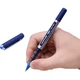 Гелевая ручка Uni Mitsubishi Uni-Ball EYE UB-150, 0.5 мм, синяя, 10 шт - изображение 2