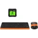 Комплект беспроводной A4Tech FG1010 Wireless Orange - изображение 4