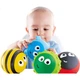 Hape (Німеччина) Масажна іграшка для немовлят та малюків, сенсорна, для ванни, м'яка гумова сенсорна вежа-м'яч, подарунок на 1 рік E8411 - зображення 2