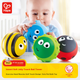 Hape (Німеччина) Масажна іграшка для немовлят та малюків, сенсорна, для ванни, м'яка гумова сенсорна вежа-м'яч, подарунок на 1 рік E8411 - зображення 4