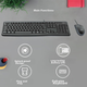 Комплект дротовий Logitech MK120 USB UA Black - зображення 9
