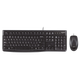 Комплект дротовий Logitech MK120 USB UA Black - зображення 6