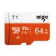 Карта памяти Aigo T1 microSDXC 64GB UHS-I U3 V30 A1 - изображение 1