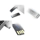 Флеш-накопитель Lenovo Ecosystem Brand Yinengzhe 16 ГБ USB 2.0, высокоскоростной, цвет «оружейная сталь», мини-USB-накопитель для автомобиля и офиса, металлический корпус. - изображение 3