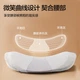 Подушка JD JZ Memory foam Ортопедическая с памятью 50х30х10 см со съемным чехлом Gray - изображение 3