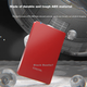 Heijiachong (KINGIDISK) 500GB USB3.0 Portable Hard Drive H Series 2.5-Inch China Red Simple Portable Business Companion Encrypted X6500 - изображение 7