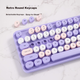 Комплект бездротовий Mofii Sweet Sdeo C Wireless Lavender Blue - зображення 6