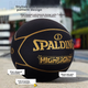 Баскетбольний м'яч SPALDING SPALDING Black Gold у формі зірки, з 7 зрощених PU-елементів для гри в приміщенні та на вулиці, 76-869Y - изображение 5