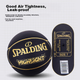 Баскетбольний м'яч SPALDING SPALDING Black Gold у формі зірки, з 7 зрощених PU-елементів для гри в приміщенні та на вулиці, 76-869Y - изображение 9