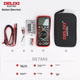 Цифровой мультиметр DELIXI ELECTRIC, многофункциональный цифровой дисплей, высокоточный интеллектуальный мультиметр, амперметр для домашнего использования, DE78AS NCV - изображение 10