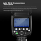 Спалах Godox TT685II другого покоління для встановлення на гарячий башмак, високошвидкісна синхронізація TTL для фотозйомки, освітлення для портретної зйомки моделей на відкритому повітрі, заповнюючий світильник для камер Nikon. - зображення 9