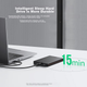 Портативный корпус для жесткого диска UGREEN Type-C, внешний корпус для 2,5-дюймового жесткого диска с интерфейсом USB 3.1, совместимый с ноутбуками и настольными компьютерами, для твердотельных накопителей SATA и механических жестких дисков. - зображення 8