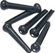 Заколки для струнодержателя акустической гитары GEWA Bridge plug Dot 6 шт Black (RG-555004) - изображение 1