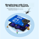 Карта памяти DM Daimai microSDXC 64GB V30 Blue Card - изображение 2