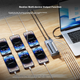 USB-концентратор Acasis 3.0, кабель-дублікатор для високошвидкісного розширення, багатопортовий адаптер для настільних комп'ютерів і ноутбуків HS-707MG - зображення 5