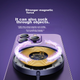 Зарядное устройство BASEUS беспроводное для iPhone 17 Pro Max, MagSafe, Huawei, AirPods, белое - изображение 4