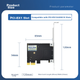 Сетевая карта EB-LINK PCIE Gigabit Single-Port 2.5G для игрового настольного компьютера, внутренний проводной Ethernet-адаптер 2500 Мбит/с. - изображение 5