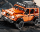 Конструктор 1150 деталей внедорожник Mercedes G500 1:14 оранжевый - изображение 7