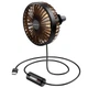 Вентилятор автомобильный Borofone DBF11 three speed (USB-A) (Black) (254597) - изображение 1