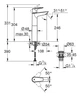 Grohe QuickFix StartEdge Одноважільний змішувач для раковини XL-Size (23777001) - зображення 5