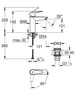 Grohe QuickFix Start Однорычажный смеситель для раковины M-Size (237462432) - изображение 4