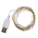 Гірлянда "Роса" 50 LED, біла, 5 м, від USB (9133-008) - зображення 3
