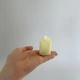 Набор из 3 светодиодных свечей (LED), айвори, 6,2 см (6032-014) - изображение 3