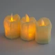 Набор из 3 светодиодных свечей (LED), айвори, 6,2 см (6032-014) - изображение 8