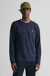 Чоловічий темно-синій лонгслів REG SHIELD LS T-SHIRT Gant L 2004049 - зображення 1
