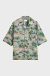 Чоловіча блакитна сорочка з візерунком REL VISCOSE HAWAII PRINT SS Gant XL 3240077 - зображення 6