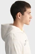 Чоловіче біле худі PRINTED GRAPHIC Gant S 2003244 - изображение 5