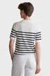 Жіноче біле поло у смужку FINE KNIT STRIPED Gant XS 4800404 - изображение 3
