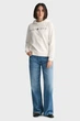 Жіноче біле худі REG PRINTED GRAPHIC Gant XS 4200756 - зображення 2