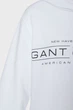 Жіноче біле худі REG SHIELD HOODIE Gant XS 4200292 - изображение 3