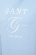 Жіноче блакитне худі REG GRAPHIC HOODIE Gant S 4200562 - изображение 3