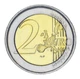 Монета Бельгия 2 евро 2005 Биметалл UNC Бельгийско-люксембургский союз - изображение 2