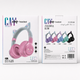 Дитячі бездротові навушники CATEAR BT618 з вушками та RGB-підсвіткою Bluetooth зелені - зображення 4