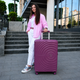 Чемодан Madisson 42203 большой 103л фиолетовый (42203-L-Purple) - изображение 6