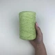 Шнур плетений з люрексом YarnArt macrame cotton Lurex 2мм фісташковий (№726) - изображение 4